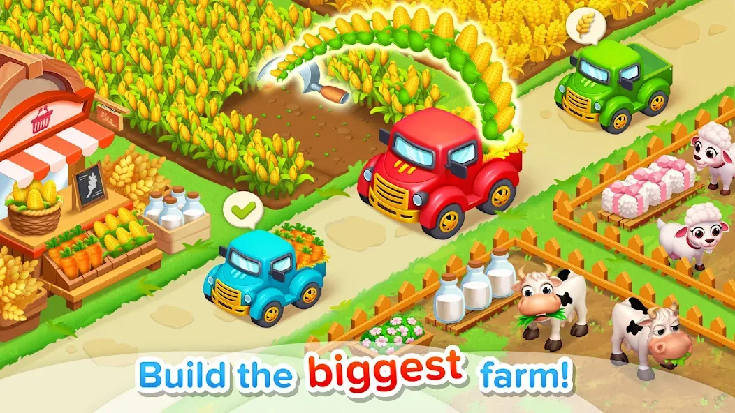 Family Farm Seaside  [МОД Много денег] Screenshot 2