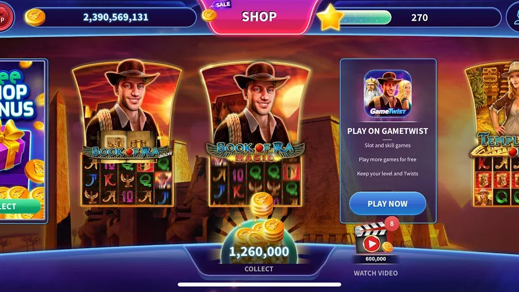 Book of Ra™ Deluxe Slot (Бук оф Ра Делюкс Слот)  [МОД Бесконечные монеты] Screenshot 2