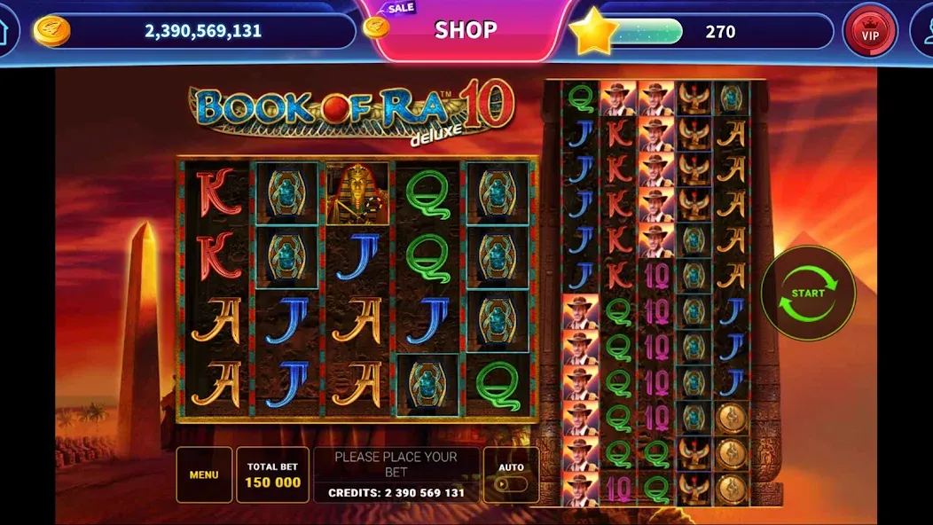 Book of Ra™ Deluxe Slot (Бук оф Ра Делюкс Слот)  [МОД Бесконечные монеты] Screenshot 4