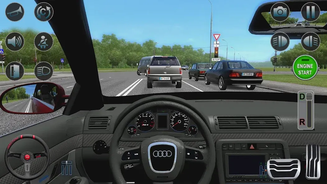 Fury Driving School: Car Game  [МОД Unlimited Money] Screenshot 4