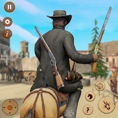 Взломанная West Cowboy Shooting Games 3D  [МОД Все открыто] - стабильная версия apk на Андроид