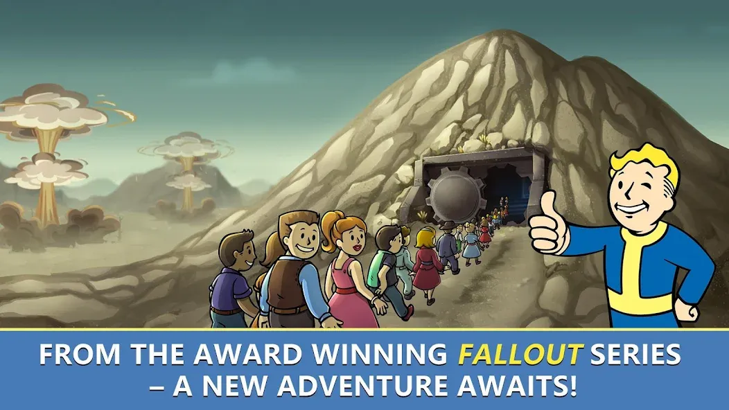 Fallout Shelter Online (Фоллаут Шелтер Онлайн)  [МОД Unlimited Money] Screenshot 1