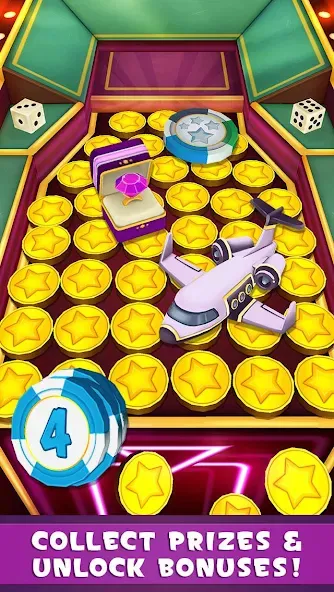 Coin Dozer: Casino (Коин Дозер)  [МОД Unlimited Money] Screenshot 2