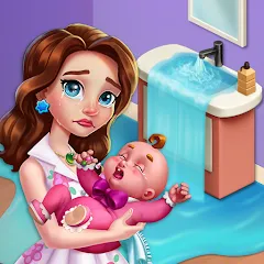 Скачать взлом Manor Cafe - Match 3 Puzzle (Манор Кафе)  [МОД Меню] - полная версия apk на Андроид