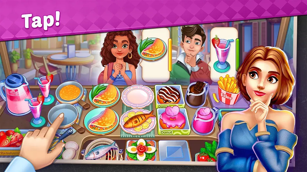 My Cafe Shop : Cooking Games (Мой Кафе Шоп)  [МОД Mega Pack] Screenshot 1