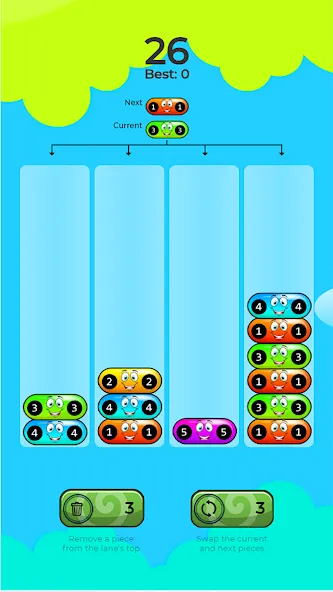 3D Number Block Puzzle Game (Намбер Мерджер)  [МОД Меню] Screenshot 3