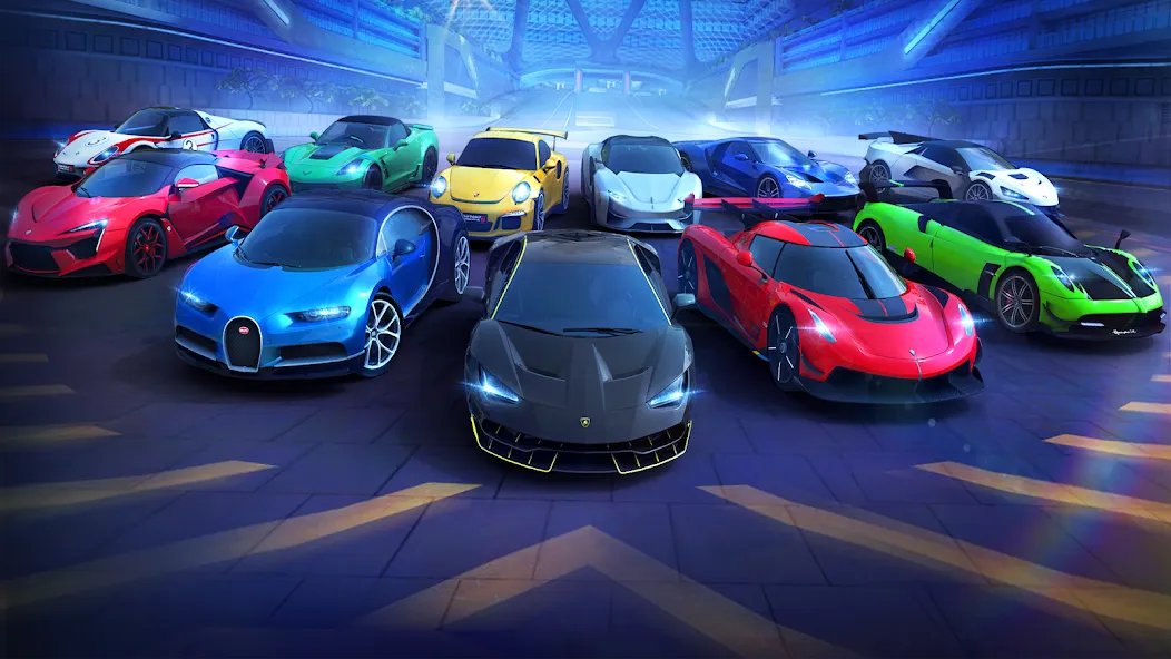 Asphalt 8 - Car Racing Game (Асфальт 8)  [МОД Menu] Screenshot 3