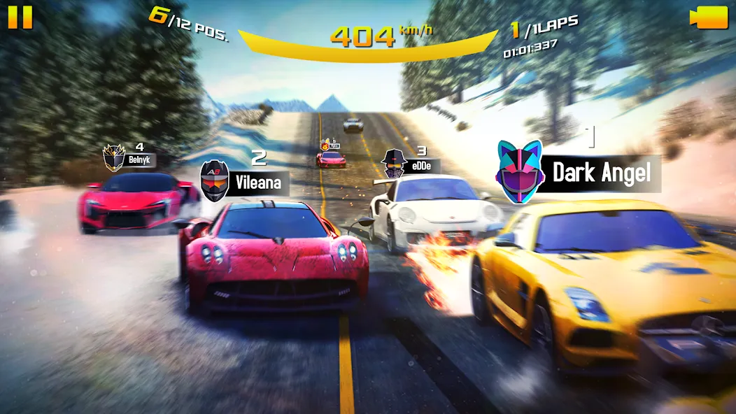 Asphalt 8 - Car Racing Game (Асфальт 8)  [МОД Menu] Screenshot 5