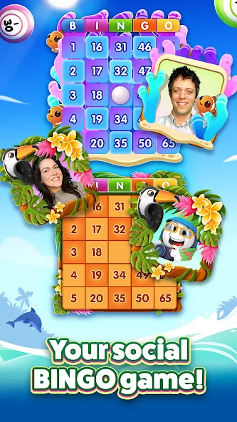 GamePoint Bingo - Bingo games (ГеймПоинт Бинго)  [МОД Unlimited Money] Screenshot 1