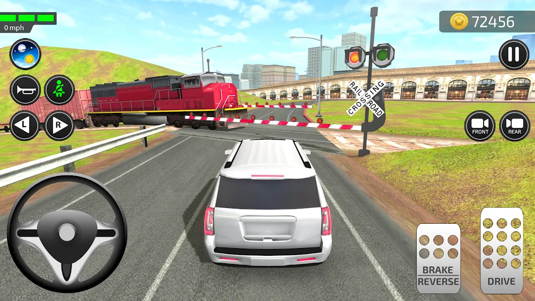 Driving Academy Car Simulator  [МОД Много денег] Screenshot 1