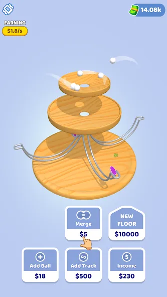 Spinning Balls (Спиннинг Болз)  [МОД Много монет] Screenshot 2