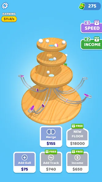 Spinning Balls (Спиннинг Болз)  [МОД Много монет] Screenshot 5