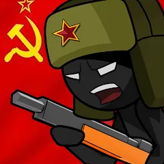 Скачать взломанную Stickman WW2 (Стикмэн Вторая Мировая война)  [МОД Menu] - последняя версия apk на Андроид