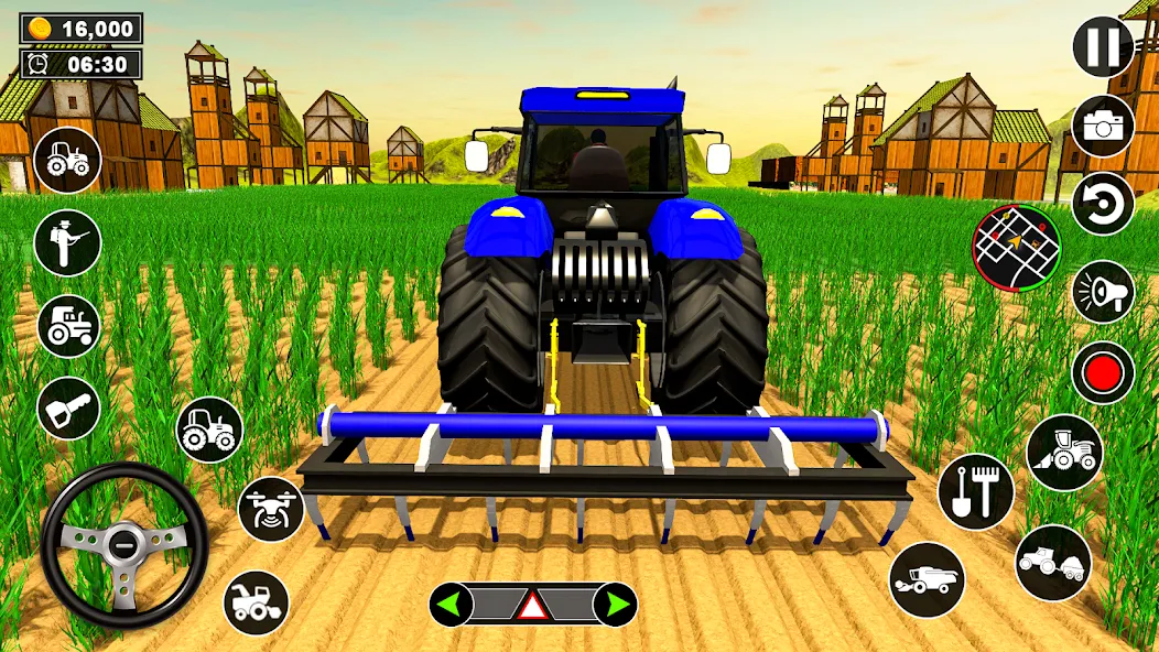 Real Tractor Driving Simulator (Реальный симулятор вождения трактора)  [МОД Много денег] Screenshot 3