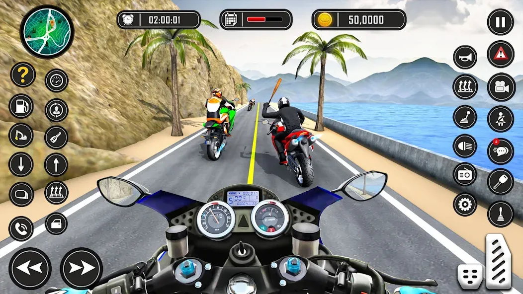 Bike Racing Games - Bike Game (Байк Рейсинг Геймс)  [МОД Много денег] Screenshot 1