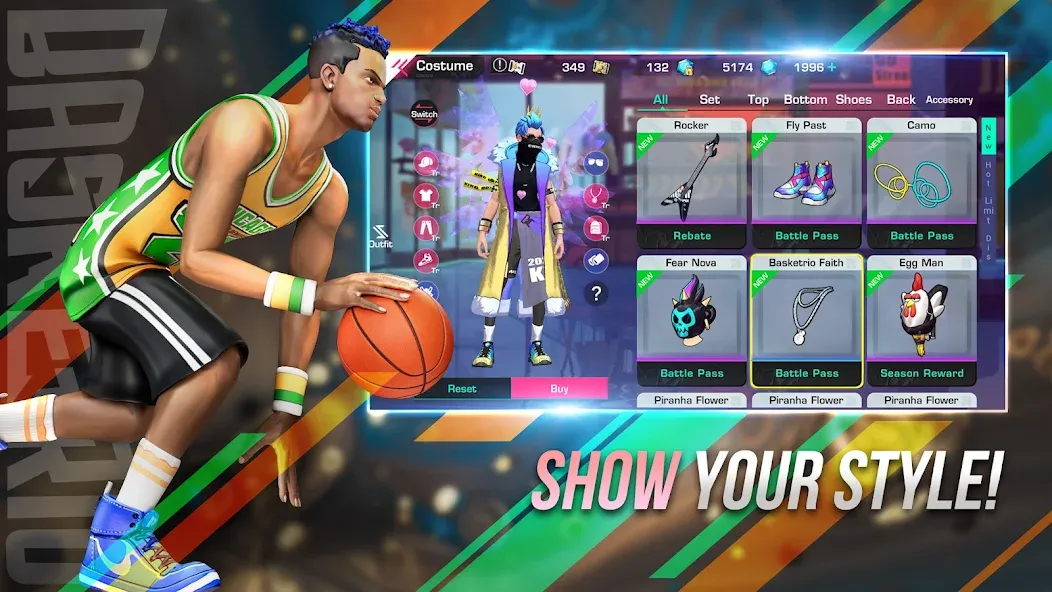 Basketrio - Allstar Streetball (Баскетрио)  [МОД Unlocked] Screenshot 5