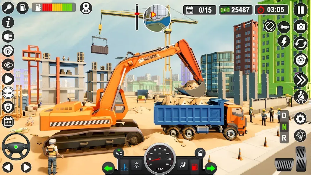 Construction Games Simulator  [МОД Много денег] Screenshot 5