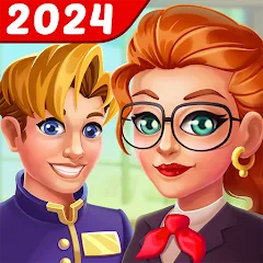 Скачать взломанную Hotel Madness Grand Hotel (Хотел Маднес Гранд Отель)  [МОД Mega Pack] - полная версия apk на Андроид