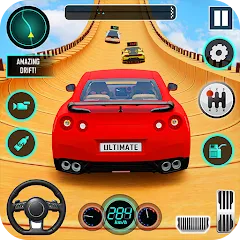 Взломанная Racing Car Stunt | Stunt Race (Рейсинг Кар Стант)  [МОД Много монет] - полная версия apk на Андроид