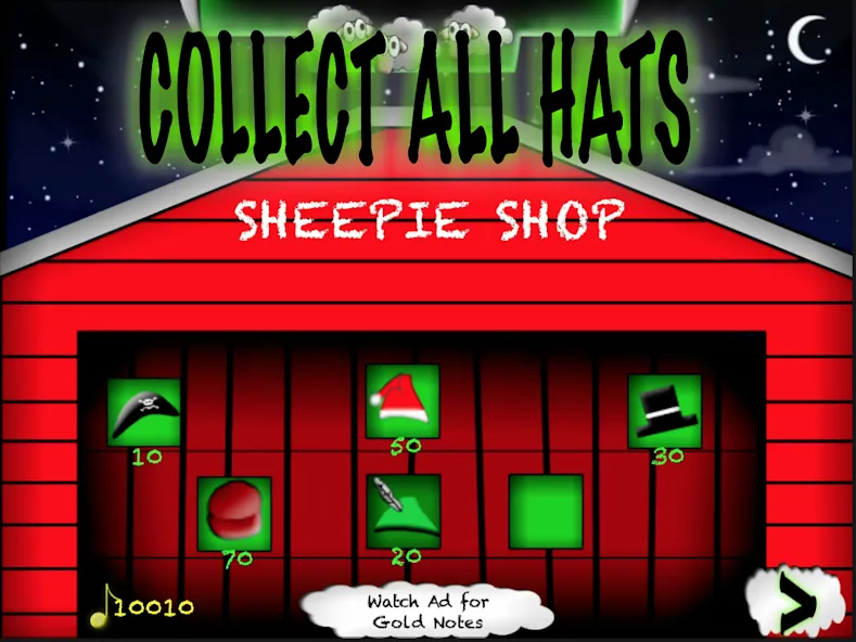 Sheep Aliens - Escape (Шип Элиенс)  [МОД Бесконечные монеты] Screenshot 4