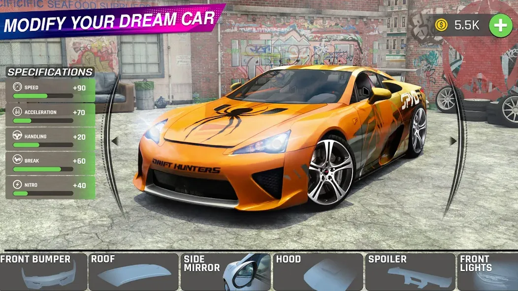 Extreme Car Driving: Car Drift  [МОД Mega Pack] Screenshot 2