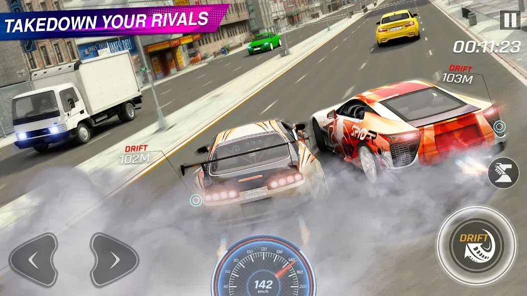 Extreme Car Driving: Car Drift  [МОД Mega Pack] Screenshot 4