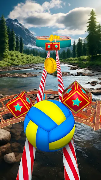 Fast Ball Jump - Going Ball 3d (Скай Болл Джамп)  [МОД Menu] Screenshot 2