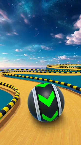 Fast Ball Jump - Going Ball 3d (Скай Болл Джамп)  [МОД Menu] Screenshot 3