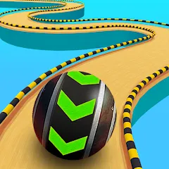 Скачать взломанную Fast Ball Jump - Going Ball 3d (Скай Болл Джамп)  [МОД Menu] - стабильная версия apk на Андроид