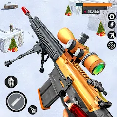 Взлом Banduk Game - Sniper Gun Games (Снайперская Война 3D)  [МОД Бесконечные монеты] - полная версия apk на Андроид