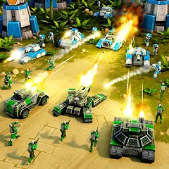 Взломанная Art of War 3:RTS strategy game (Арт оф Вар 3)  [МОД Много монет] - последняя версия apk на Андроид