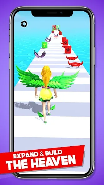 Heaven Life Rush! Paradise Run  [МОД Все открыто] Screenshot 2