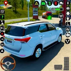 Взломанная US Prado Car Games Simulator  [МОД Unlimited Money] - стабильная версия apk на Андроид