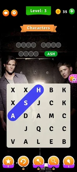 Supernatural Word Search (упернатуральный поиск слов)  [МОД Все открыто] Screenshot 2