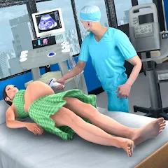 Скачать взлом Pregnant Games Mommy Simulator  [МОД Unlimited Money] - полная версия apk на Андроид