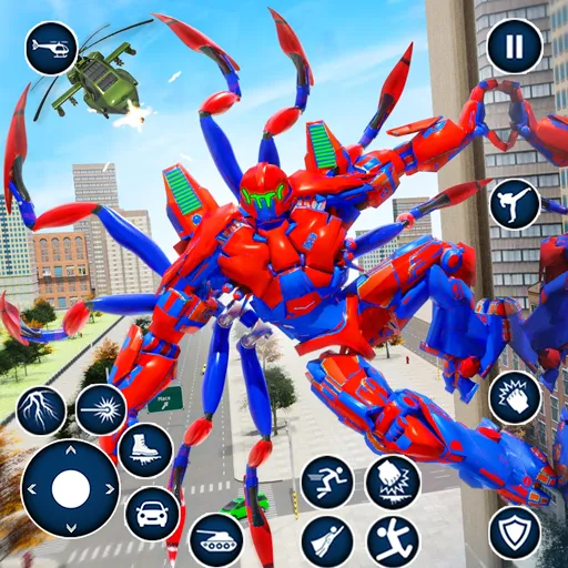 Spider Robot: Robot Car Games (Спайдер Робот)  [МОД Меню] Screenshot 1