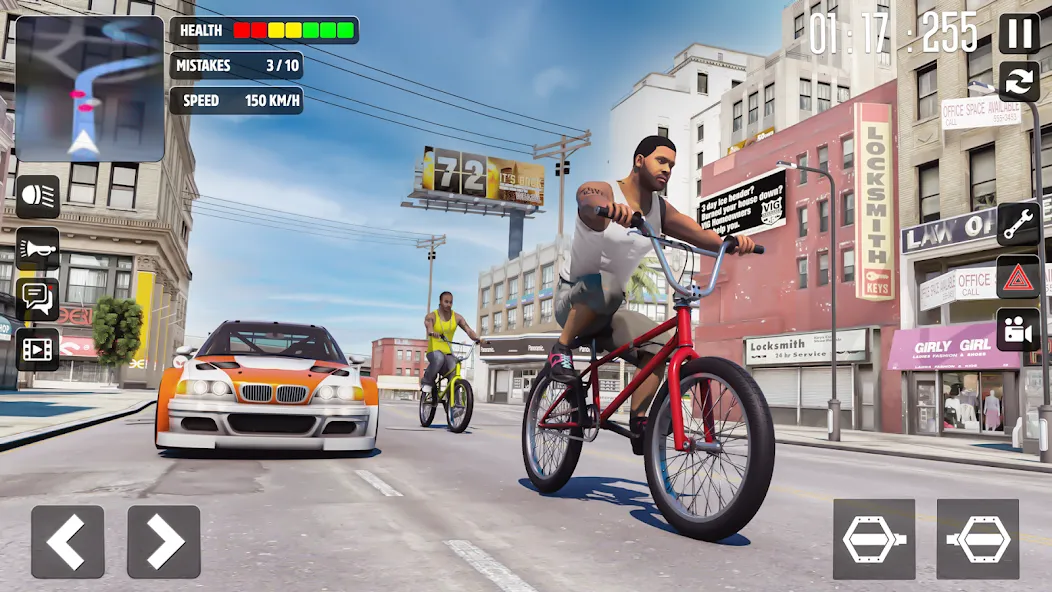 Cycle Stunt Games: Cycle Game (Оффроад Велосипедист )  [МОД Menu] Screenshot 1