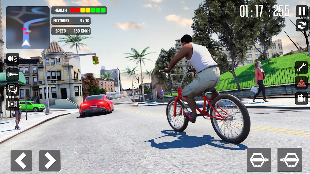 Cycle Stunt Games: Cycle Game (Оффроад Велосипедист )  [МОД Menu] Screenshot 2