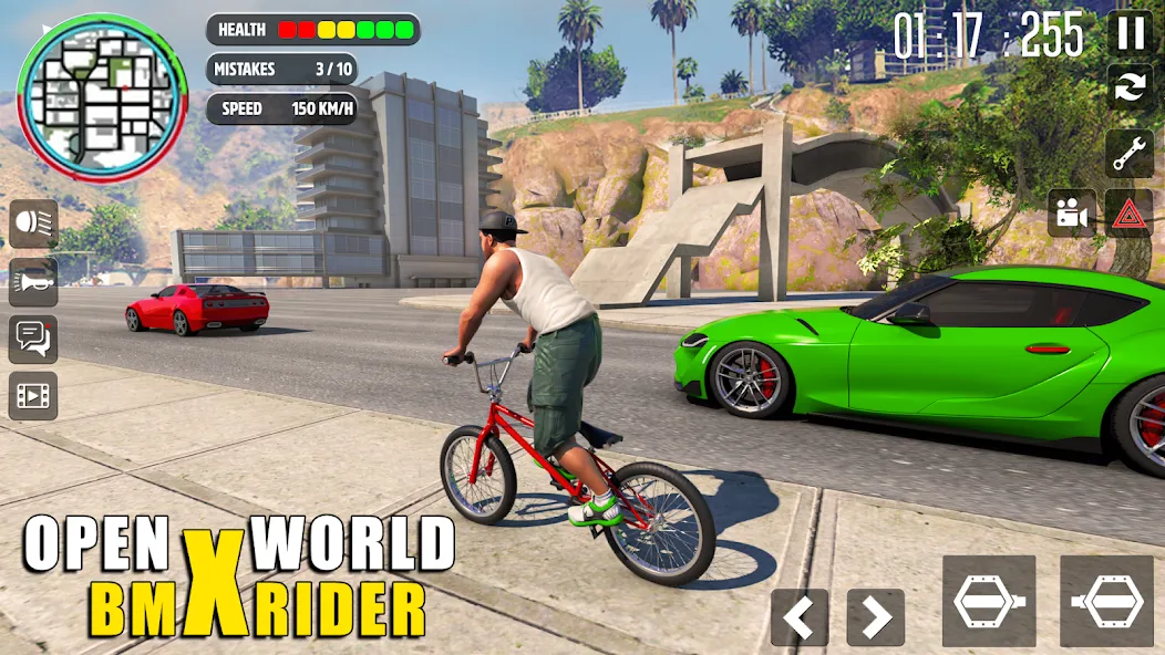 Cycle Stunt Games: Cycle Game (Оффроад Велосипедист )  [МОД Menu] Screenshot 5