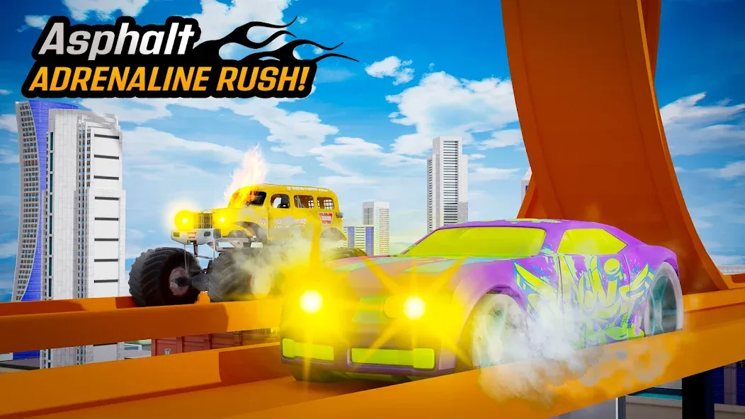 Nano Monster Truck Jam Game  [МОД Бесконечные монеты] Screenshot 3