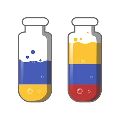 Взломанная Soda Sort: Water Color Puzzle (Сода Сорт)  [МОД Menu] - последняя версия apk на Андроид