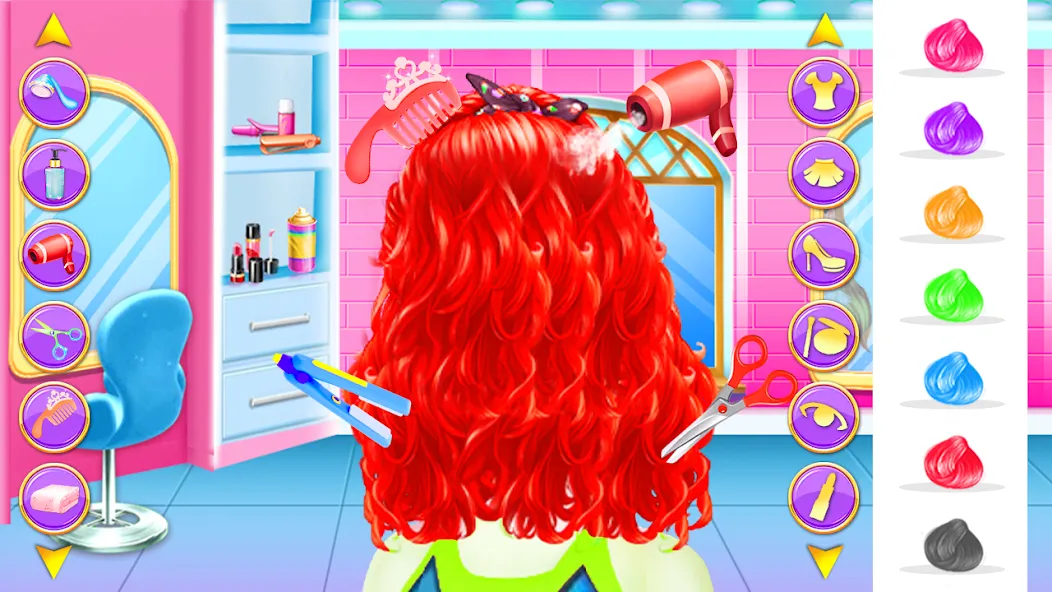 Fashion Braid Hairstyles Salon  [МОД Mega Pack] Screenshot 1