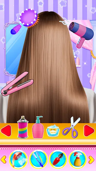 Fashion Braid Hairstyles Salon  [МОД Mega Pack] Screenshot 5