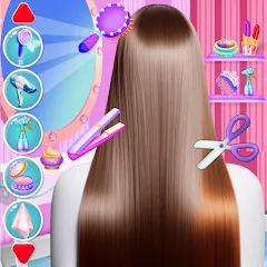 Взлом Fashion Braid Hairstyles Salon  [МОД Mega Pack] - последняя версия apk на Андроид