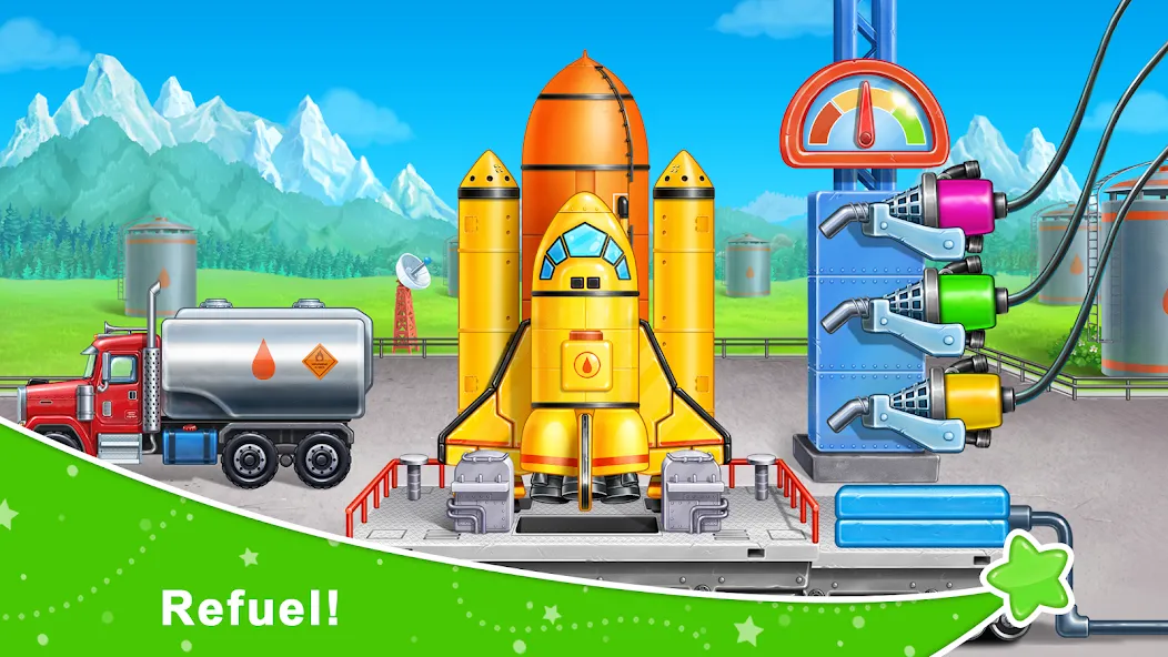 Rocket 4 space games Spaceship  [МОД Unlimited Money] Screenshot 2