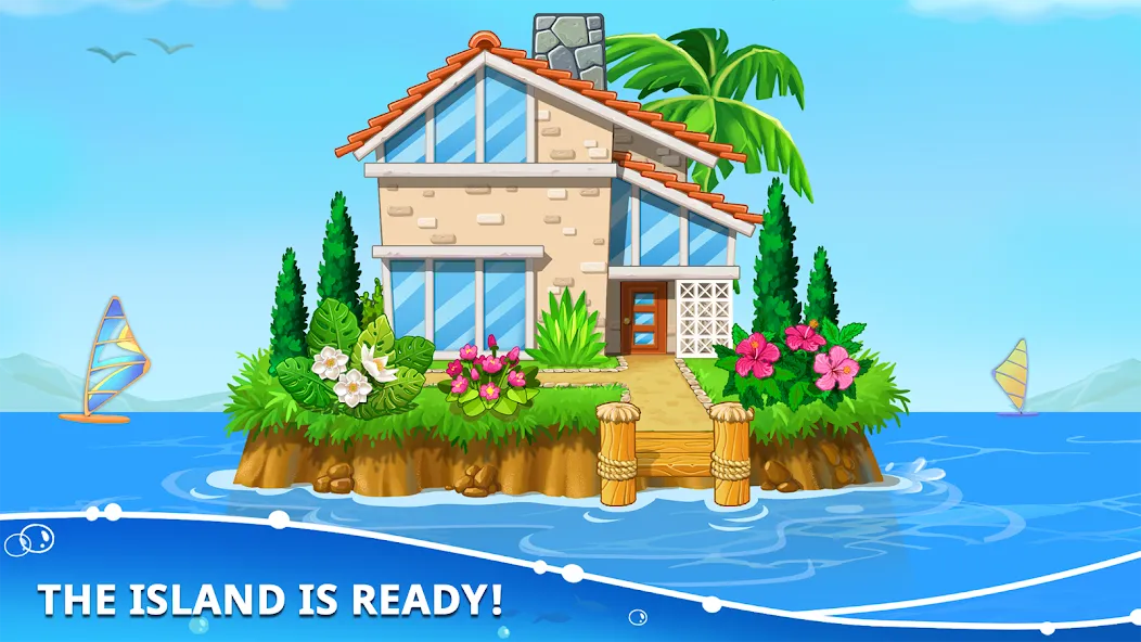 Island building! Build a house  [МОД Меню] Screenshot 5