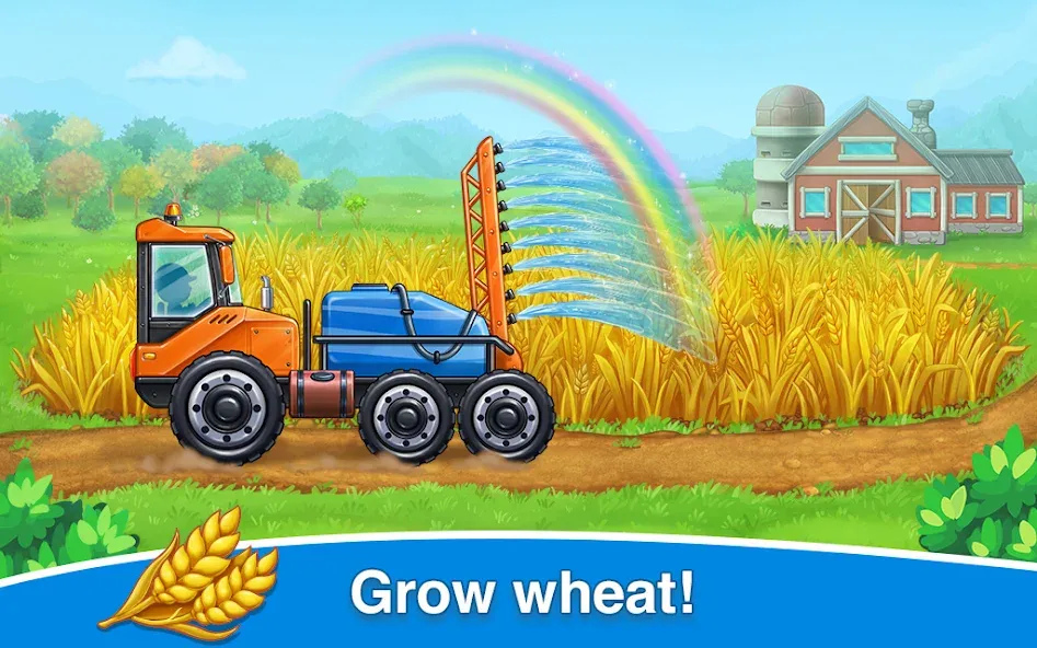 Farm land & Harvest Kids Games  [МОД Menu] Screenshot 3