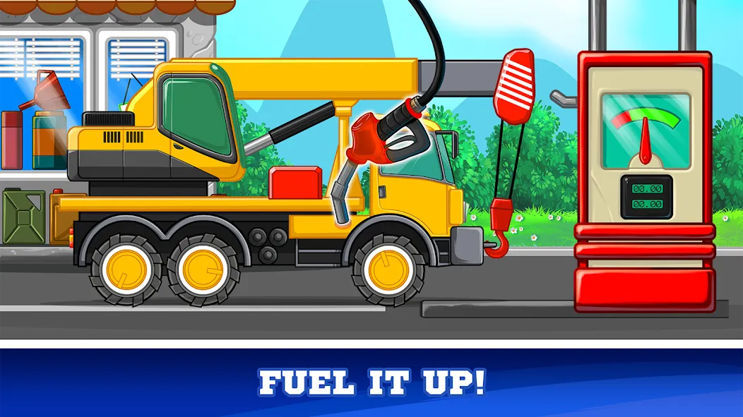 Kids Cars Games build a truck  [МОД Много денег] Screenshot 4