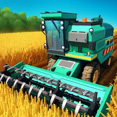 Взломанная Big Farm: Mobile Harvest (Биг Фарм)  [МОД Unlocked] - стабильная версия apk на Андроид