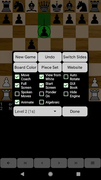 Chess for Android (Шахматы для )  [МОД Бесконечные деньги] Screenshot 3